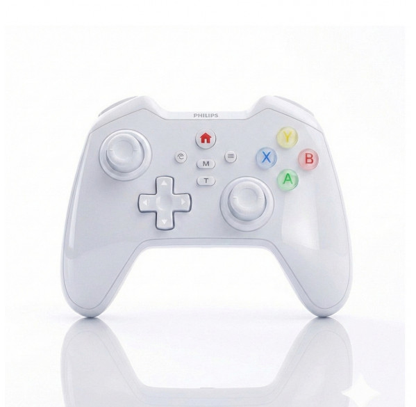 Геймпад джойстик беспроводной Philips DLK5010 белый (ПК, Android, iOS)