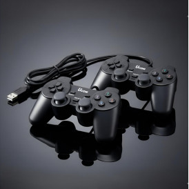 Геймпад джойстик 2 шт. комплект U-COM Double Shock Чёрный