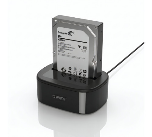 Док-станция Orico (1-х слотовая) для HDD/SSD накопителей