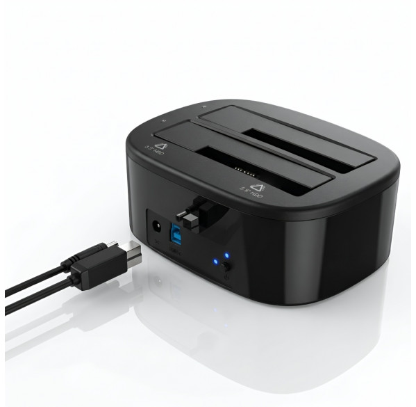 Док-станция Orico (2-х слотовая) для HDD/SSD накопителей