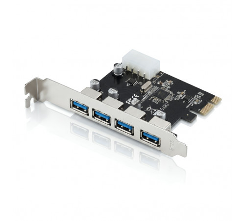 Карта расширения PCIe контроллер на 4 × USB 3.0