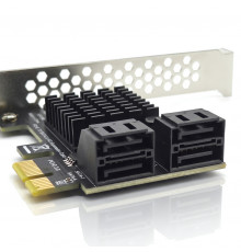 Карта расширения PCIe на 4 × SATA 3.0