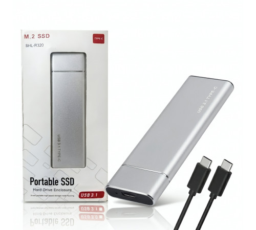 Внешний корпус адаптер для SSD M.2 NVMe (Type-C)