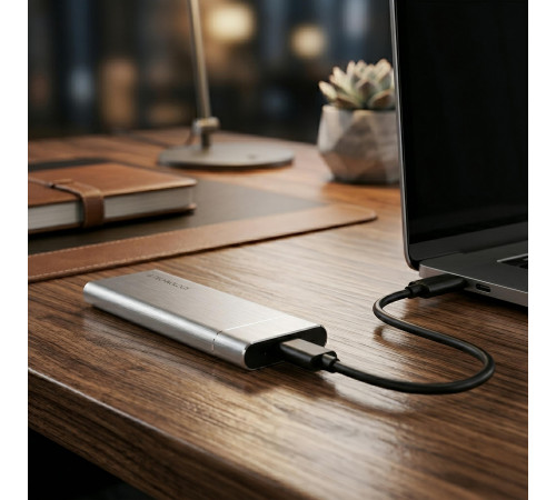 Внешний корпус адаптер для SSD M.2 NVMe (Type-C)