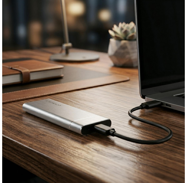 Внешний корпус адаптер для SSD M.2 NVMe (Type-C)