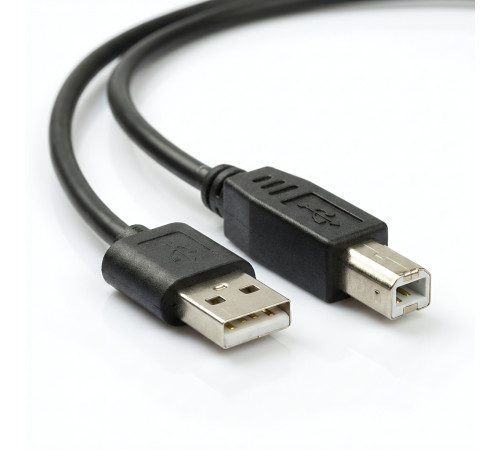 Кабель с USB на Type-B для принтера, 1,5м.