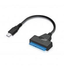 Переходник адаптер с Type-C на SATA HDD/SSD 2.5", USB 3.0