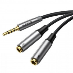 Аудио-разветвитель с 3.5mm (папа) на 2 × 3.5mm (мама) UGREEN AV192