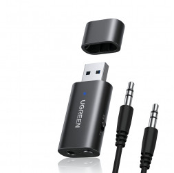 Аудио приёмник и передатчик | Bluetooth 5.1 / USB / AUX | UGREEN CM523