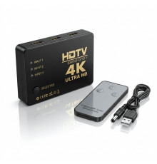 Свитч HDMI Switch SY-301 | 3×1 PORT | 4K переключатель