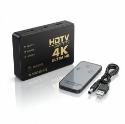 Свитч HDMI Switch SY-301 | 3×1 PORT | 4K переключатель