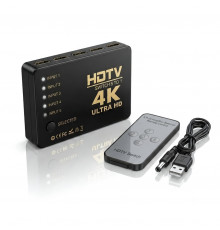 Свитч HDMI Switch SY-501 | 5×1 PORT | 4K переключатель