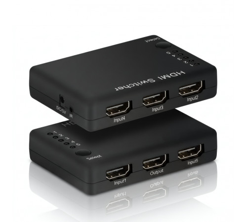 Свитч HDMI на 5 устройств | FHD | Switch-переключатель 