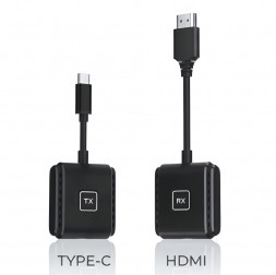Беспроводной HDMI (с TYPE-C) адаптер Wireless HD Transmitter and Receiver KIT CHD01