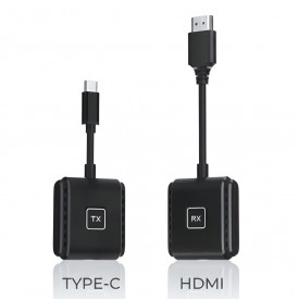 Беспроводной HDMI (с TYPE-C) адаптер Wireless HD Transmitter and Receiver KIT CHD01