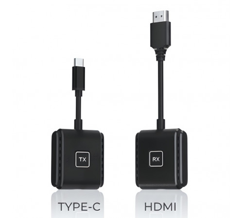 Беспроводной HDMI (с TYPE-C) адаптер Wireless HD Transmitter and Receiver KIT CHD01