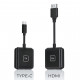 Беспроводной HDMI (с TYPE-C) адаптер Wireless HD Transmitter and Receiver KIT CHD01