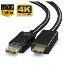 Кабель с DP на HDMI 1,5m