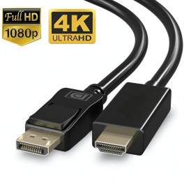 Кабель с DP на HDMI 1,5m