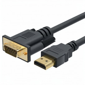 Кабель адаптер с HDMI на VGA,  1.5м.