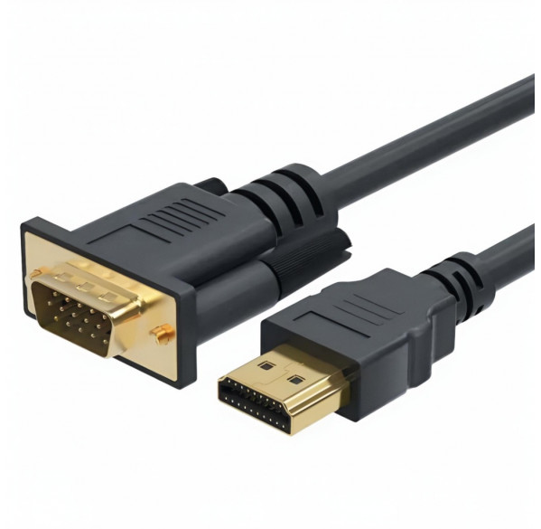 Кабель адаптер с HDMI на VGA,  1.5м.