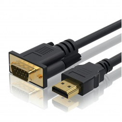 Видео-кабель-адаптер | HDMI на VGA | 1.5 метра