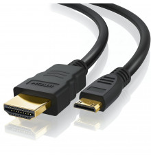Видео-кабель-адаптер | Mini-HDMI на HDMI | 1.5 метра