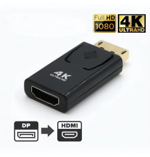 Переходник адаптер с DisplayPort (DP) на HDMI 4K