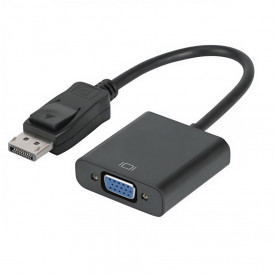 Переходник адаптер с DisplayPort (DP) на VGA 