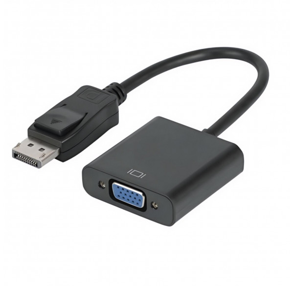 Переходник адаптер с DisplayPort (DP) на VGA 