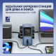 Удлинитель-сетевой фильтр | LDNIO SC2 | 4×розетки + 2×Type-C + 1×USB | 2м