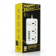Сетевой удлинитель POWER SOCKET WH (3×Розетки + 5×USB + 1×Type-C) 2м.