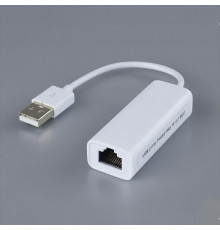 Переходник адаптер с USB на LAN 100Mbps (RJ45, Ethernet)