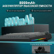 Клавиатура | AULA F108 Pro ◇ серый градиент (side print) | механическая | 2.4 ГГц + Bluetooth + USB