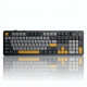 Клавиатура AULA F108 Pro, чёрное золото (игровая, механическая, беспроводная)