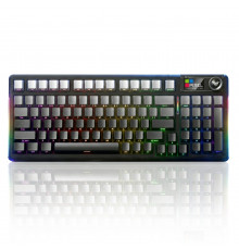 Клавиатура AULA F98 Pro V3 Серый градиент (Side Print), игровая, механическая, беспроводная