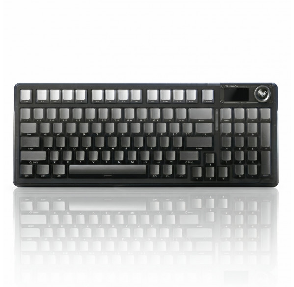 Клавиатура AULA F98 Pro V3 Серый градиент (Side Print), игровая, механическая, беспроводная