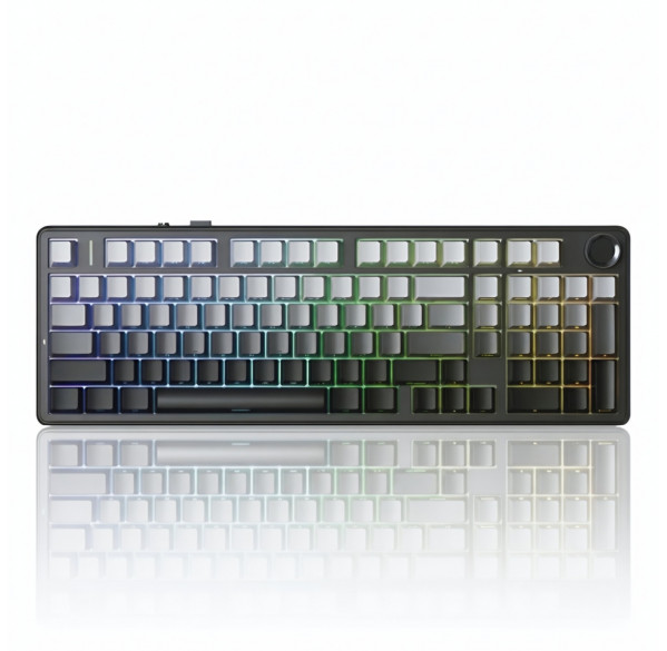 Клавиатура AULA F99 Pro Серый градиент (Side Print), игровая, механическая, беспроводная