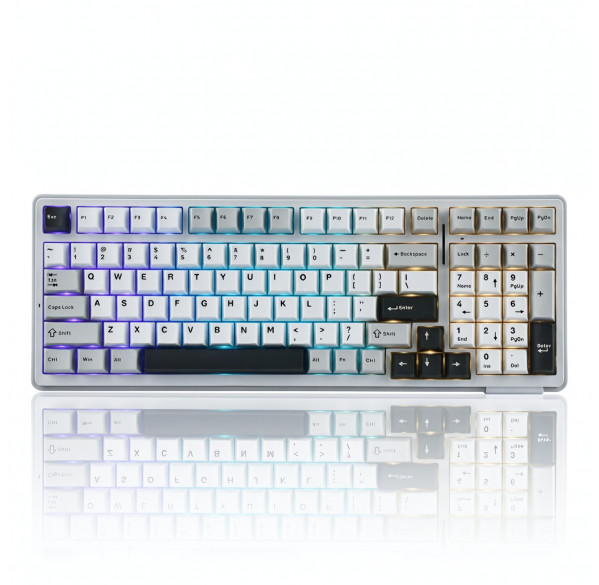 Клавиатура AULA F99 Слоновая кость, игровая, механическая, беспроводная