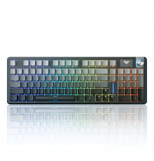 Клавиатура AULA S98 Серый градиент (Side Print), игровая, механическая, беспроводная