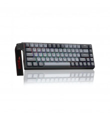 Клавиатура AULA WIN68 HE Pro BK-Gray (EN-RU), игровая, магнитная, проводная