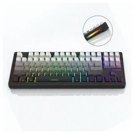 Клавиатура Attack Shark M87 PRO Gray-gradient, игровая, механическая, беспроводная