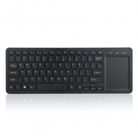 Клавиатура Chocolate wireless с тачпадом, офисная, беспроводная 