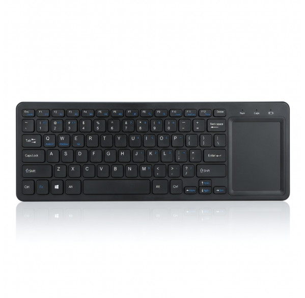 Клавиатура Chocolate wireless с тачпадом, офисная, беспроводная 