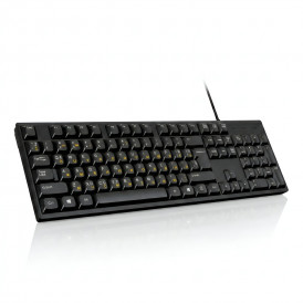 Клавиатура Office T15 (EN-RU-TM), офисная, проводная