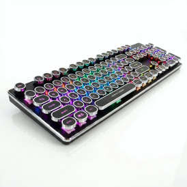 Клавиатура DGHJ чёрная, игровая, механическая, проводная