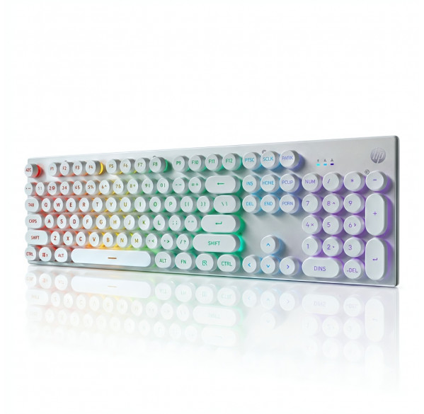 Клавиатура DGHJ белая, игровая, механическая, проводная