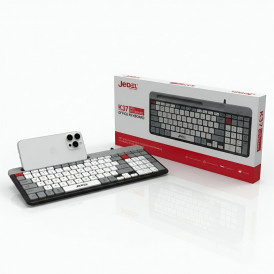 Клавиатура Jedel K37 (EN-RU-TM), офисная, проводная