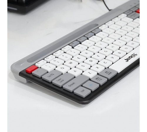 Клавиатура Jedel K37 (EN-RU-TM), офисная, проводная