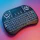 Клавиатура MINI KEYBOARD с подсветкой (EN-RU), беспроводная 